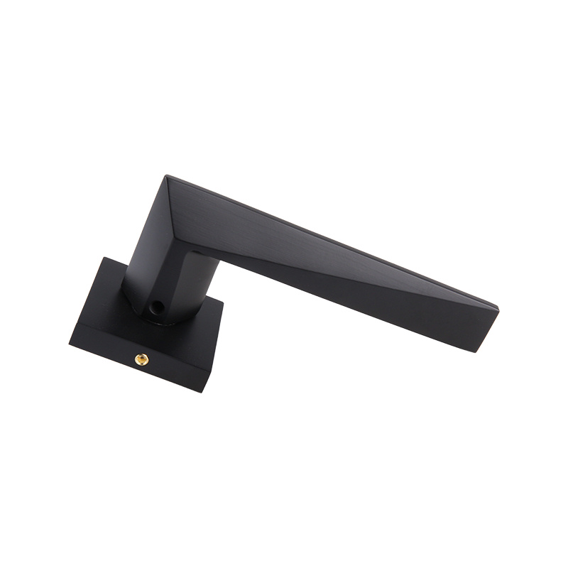 20-305 minimalistinen kevyt ylellinen hiljainen lukko musta amerikkalainen makuuhuoneen oven lukko